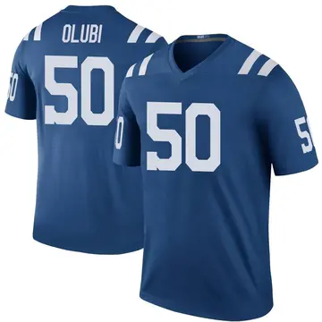 Segun Olubi Indianapolis Colts Nike Women's Game Player Jersey - Royal